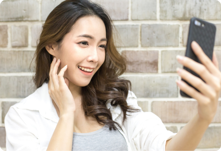 テレビ電話で相談